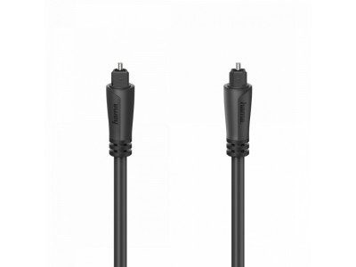 Оптичен кабел Hama Toslink към Toslink 1.5m Черен 205134